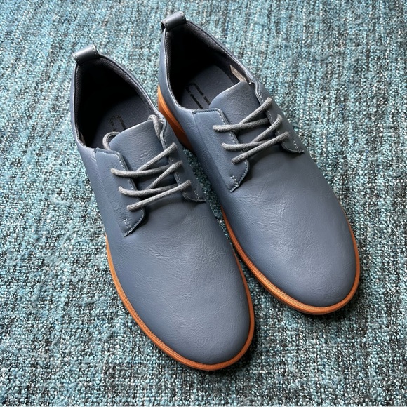 Ponto Footwear The Pacific Lightweight Casual Dress Shoes in Slate Blue - Picture 3 of 11